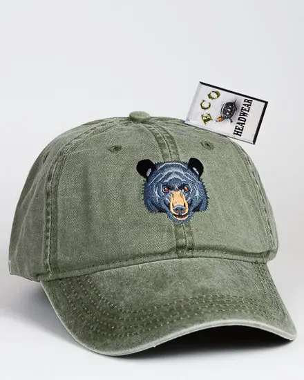 A hat with an animal on it