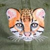 A close up of the face of an animal
