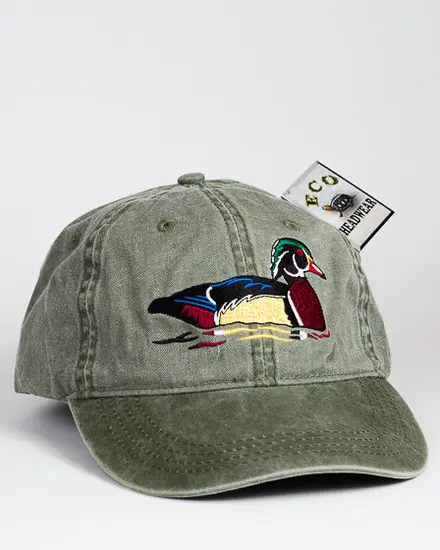 A duck hat with a price tag on it.