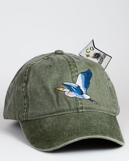 Great Blue Heron-Cap | ECO Wear & Publishing, Inc.