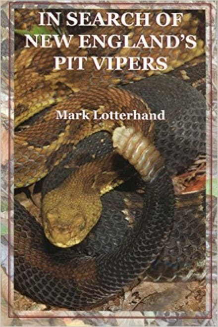 A book cover with an image of a snake.