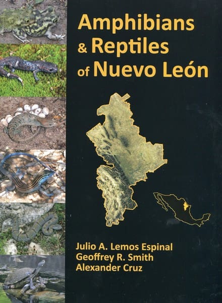 A book cover with different types of lizards and reptiles.