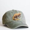 A hat with an animal on it