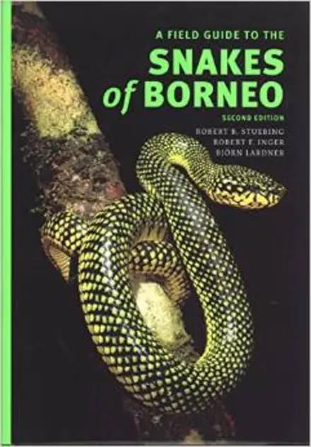 A book cover with an image of a snake.