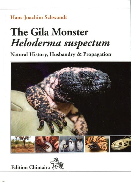 A book cover with an image of a lizard.