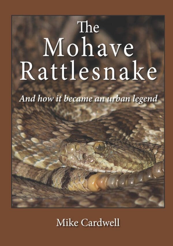 A book cover with an image of a snake.