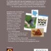 A back cover of the book, butterflies in the genus hyalophora.