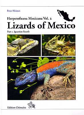 A book cover with three different types of lizards.