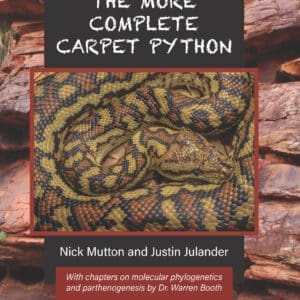 A book cover with a snake on it